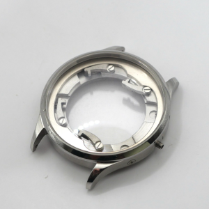 Boitier De Montre chronographe JUNGHANS 027/4770 - ACIER [NOS] Watch Case