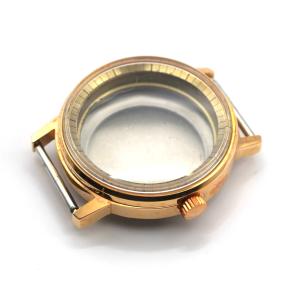 Boitier De Montre Ø35mm - Cadran Ø26,80mm - Plaqué Or [NOS] Watch Case