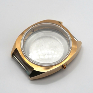 Boitier De Montre Ø35mm - Cadran Ø30mm - Doré "Automatic" [NOS] Watch Case
