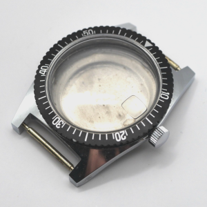 Boitier De Montre de Plongée Ø37mm - Cadran Ø30,50mm - Chromé [NOS] Watch Case