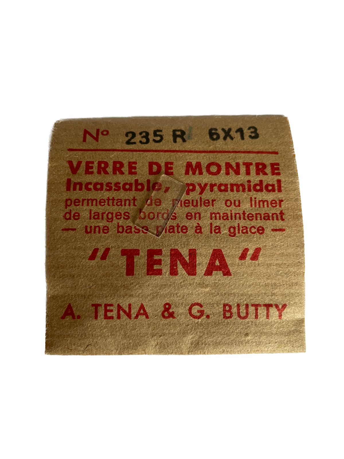 Verre de montre Plexi/Acrylique de forme N°1 à 250 TENA Incassable (Watch glass) – Image 236