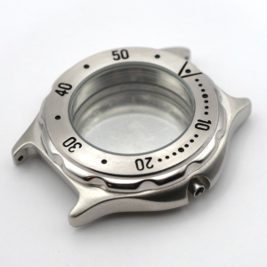 Boitier De Montre Plongée Ø35,50mm - Cadran Ø22,50mm - Chromé [NOS] Watch Case