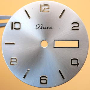 Cadran de montre FE 3612 - LUXE Ø29,80mm Jour+Date Index doré [NOS] Watch dial
