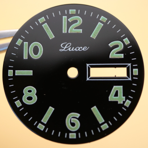 Cadran de montre Plongé FE 3612 - LUXE Ø30mm Jour+Date [NOS] Watch dial