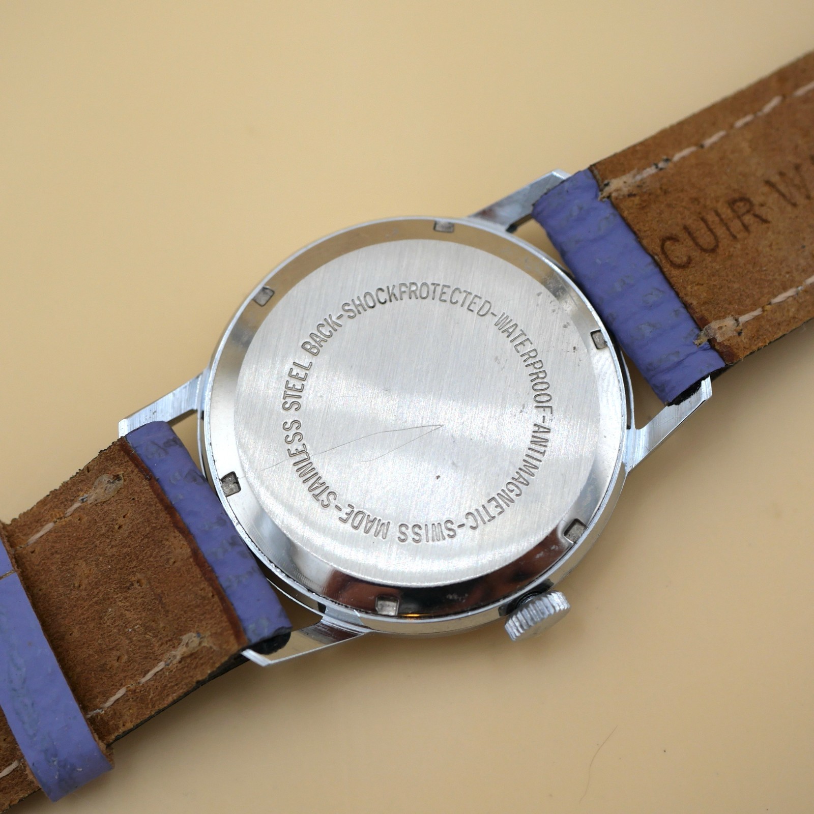Montre LICITA mécanique Vintage Waterproof 15 Rubis - Cupillard 233 - Contrôlée – Image 11