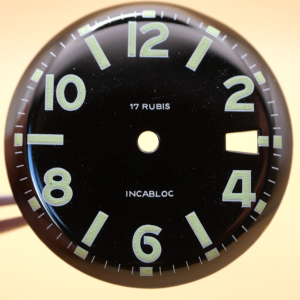 Cadran de montre Plongé HS P75 - Ø29,80mm Date [NOS] Watch dial