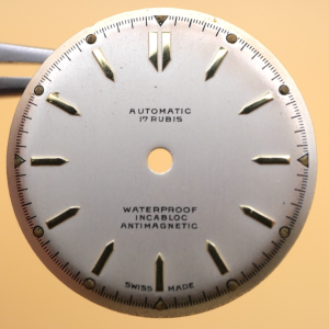 Cadran de montre FELSA 690 - Automatic Ø25,50mm Index dorés [NOS] Watch Dial