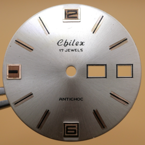 Cadran de montre PUW 1463 - EBILEX Ø28,80mm Jour+Date [NOS] Watch Dial