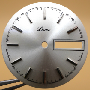 Cadran de montre PUW 1464 - LUXE Ø30mm Jour+Date [NOS] Watch Dial