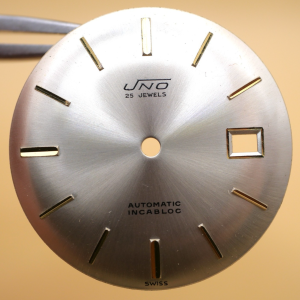 Cadran de montre AS 1701 - JNO Ø30,90mm Date Index dorés [NOS] Watch Dial