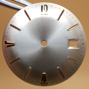 Cadran de montre AS 1701 - Ø29,40mm Date Index rosés [NOS] Watch Dial