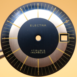Cadran de montre ETA 2408 - ELECTRA Ø29,80mm Date [NOS] Watch Dial