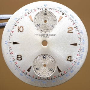 Cadran de montre Venus 170 - Chronographe Suisse Ø32mm [NOS] Watch Dial