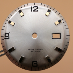 Cadran de montre HP 171 - Ø30mm Date 3H [NOS] Watch Dial