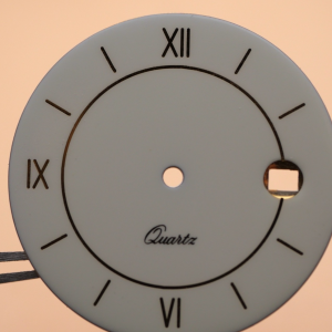 Cadran de montre quartz PUW 2411 - Ø28mm [NOS] Watch Dial