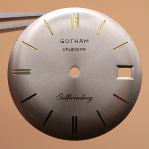 Cadran de montre AS 1701 - GOTHAM Calendar Ø27,50mm [NOS] Watch Dial