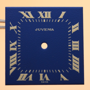 Cadran de montre Cal.424 - JUVENIA Ø24x24mm [NOS]
