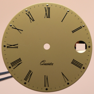 Cadran de montre quartz FE 7121 - Ø24,50mm [NOS] Watch Dial
