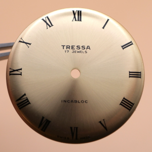 Cadran de montre AV 4200 - TRESSA Ø29mm Doré [NOS] Watch Dial