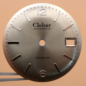 Cadran de montre AS 1701 - CLEBAR automatic Ø28,50mm Date 3h [NOS] Watch Dial