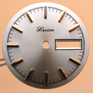 Cadran de montre ETA 2789 - LUXE Ø29mm Date 3h [NOS] Watch Dial
