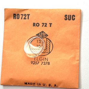 Verre montre SUC RO 72T - ELGIN 9357, 7378 - 13,2x10,7 [NOS] (Watch crystal)