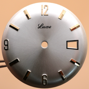 Cadran de montre LORSA HS P75 - LUXE Ø30mm Date 3h [NOS] Watch Dial