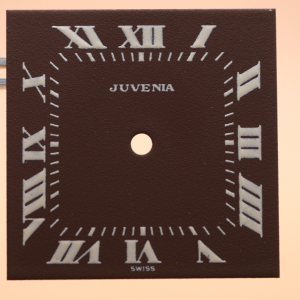 Cadran de montre Cal.424 - JUVENIA Ø24x24mm [NOS]