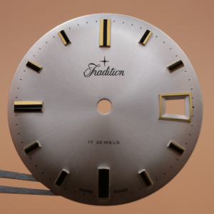 Cadran de montre AS 1701 - TRADITION Ø29mm Date 3H [NOS] Watch Dial