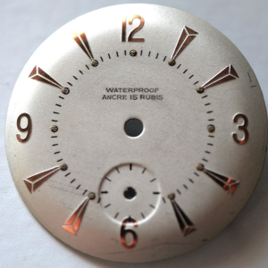 Cadran de montre Dama 500, 120 AS 984, 1123 - Ø27,85mm [NOS] (Watch dial)