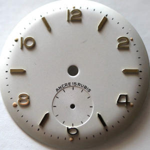 Cadran de montre Dama 500, 120 AS 984, 1123 - Ø27,85mm [NOS] (Watch dial)