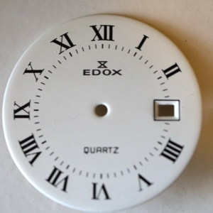 Cadran de montre EDOX Quartz - Ø31,90mm [NOS] (Watch dial)
