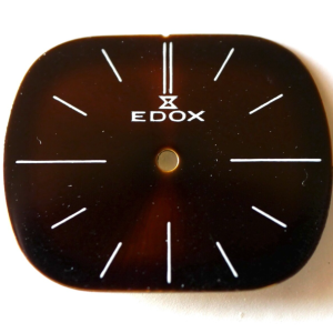 Cadran de montre EDOX - Ø20x25,50mm [NOS] (Watch dial)