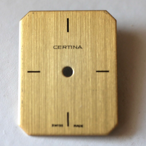 Cadran de montre CERTINA - Ø18x14mm [NOS] (Watch dial)