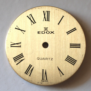 Cadran de montre EDOX Quartz - Ø22,80mm [NOS] (Watch dial)