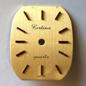 Cadran de montre CERTINA Quartz - Ø18,50x15mm [NOS] (Watch dial)