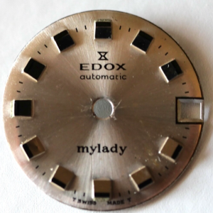 Cadran de montre EDOX MyLady automatic - Ø19,50mm [NOS] (Watch dial)