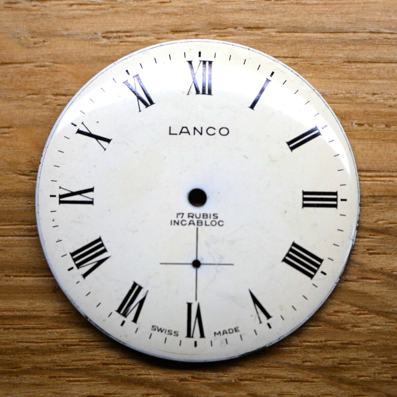 Cadran de montre FHF 82 - LANCO Ø31,50mm (Watch dial) PIECE HORLOGERIE