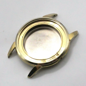 Boitier De Montre Ø33,30mm - Cadran Ø29mm - Plaqué Or [NOS] Watch Case