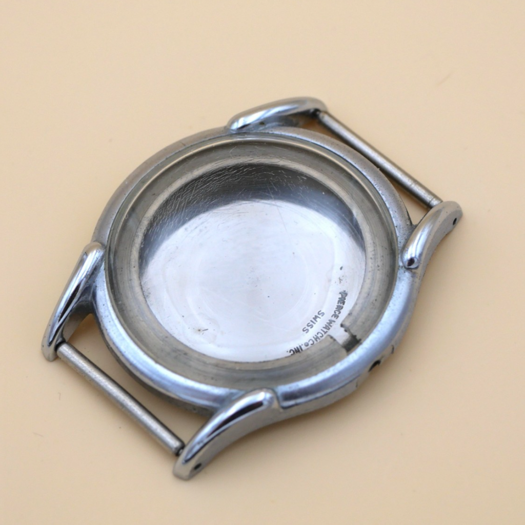Boîtier De Montre PIERCE Ø35mm - Cadran Ø30,40mm - Chromé [NOS] Watch case