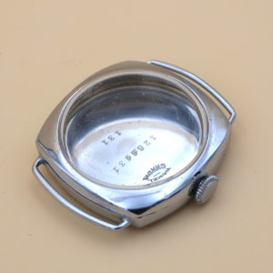 Boitier De Montre CORTEBERT Ø33mm - Cadran Ø29mm - Chromé [NOS] Watch Case