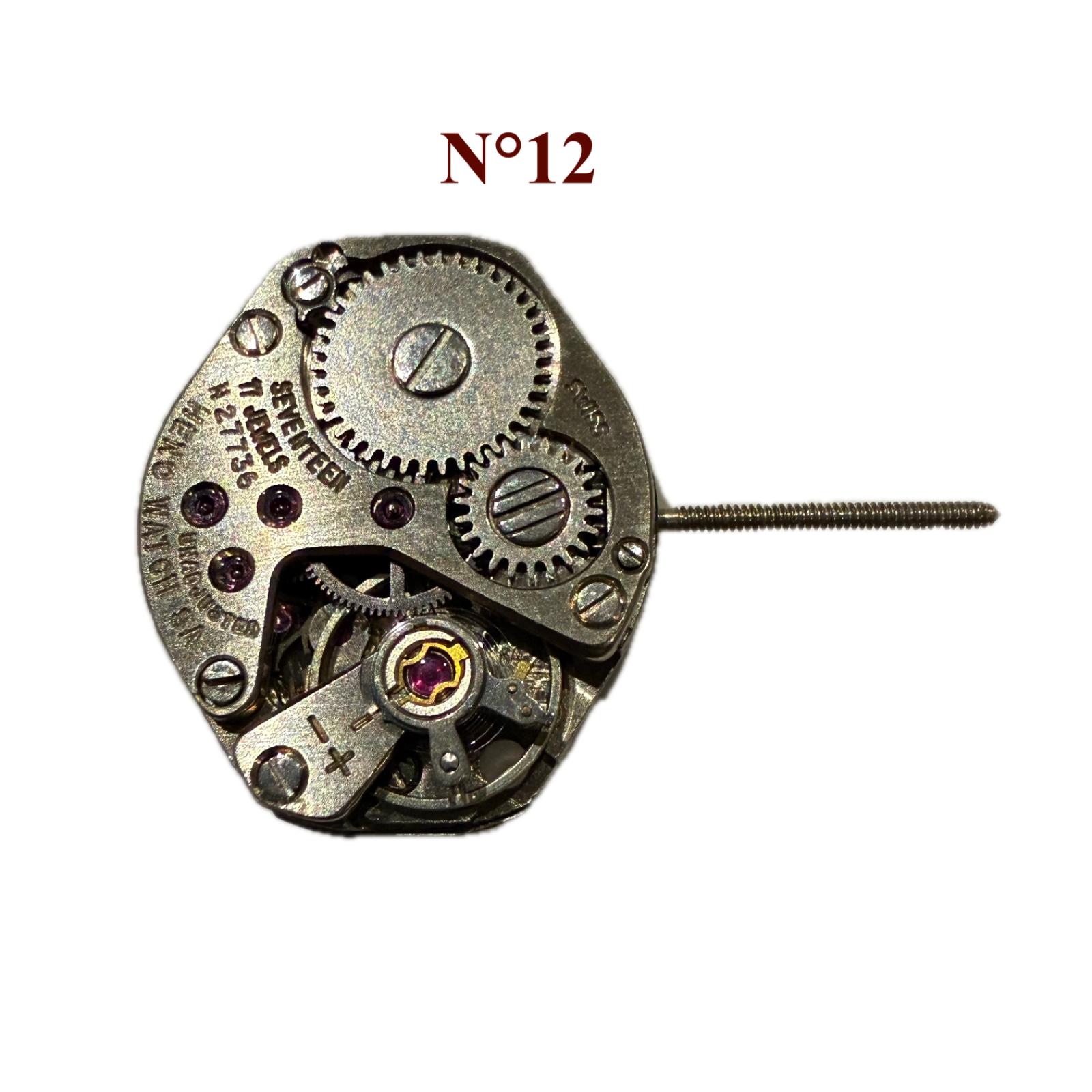 mouvement / watch movement FHF 69-21 - CHOOSE FROM LIST - (for parts) – Image 23
