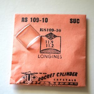 Verre montre SUC RS 109-10 - LONGINES - 11,9x11,2 [NOS] (Watch crystal)