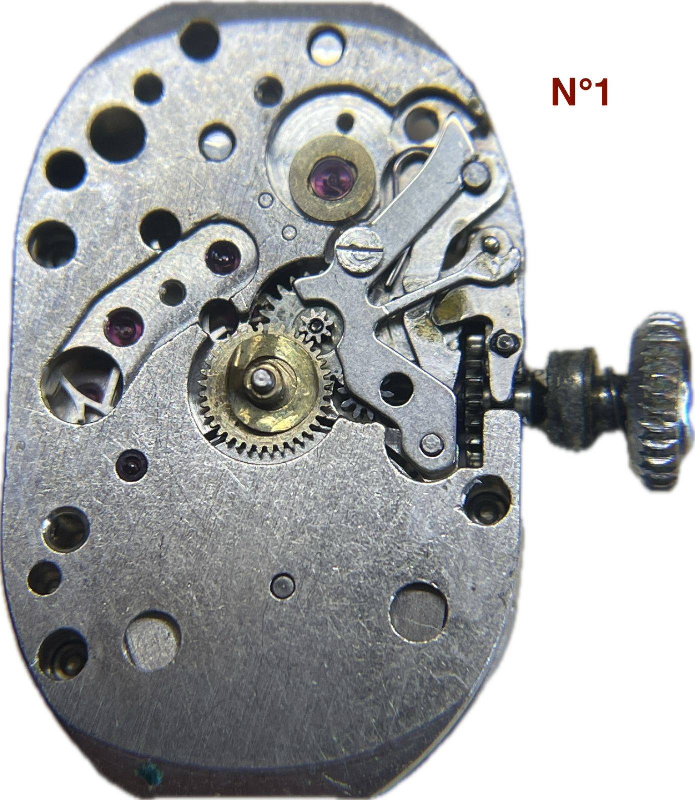 mouvement / watch movement Cupillard VC 55/55A - CHOOSE FROM LIST - (for parts) – Image 2