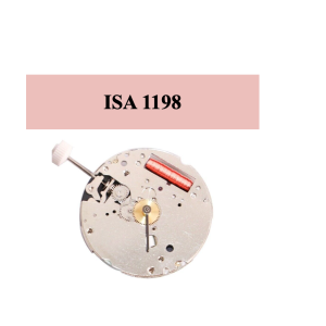 Mouvement de montre Quartz ISA 1198 / 2169 [NOS] (Watch movement)