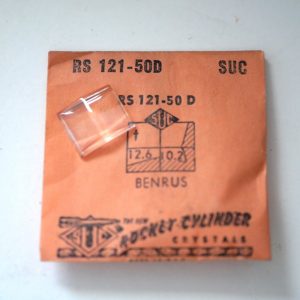 Verre montre SUC RS 121-50D - BENRUS - 12,6x10,2 [NOS] (Watch crystal)
