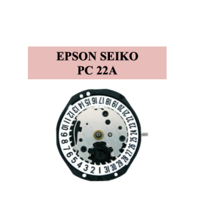 Mouvement de montre Quartz PC22A Date 3h [NOS] EPSON SEIKO (Watch movement)