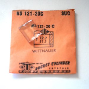 Verre montre SUC RS 121-20C - WITTNAUER - 12,7x11,1 [NOS] (Watch crystal)