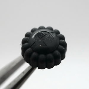 Couronne de montre EBEL 0187C41 - 483 Noir [NOS] 1 pièce