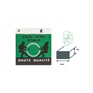 Joint montre plat Étroit plongée "É" Ø150 à 450 ROBUR (watch gasket)